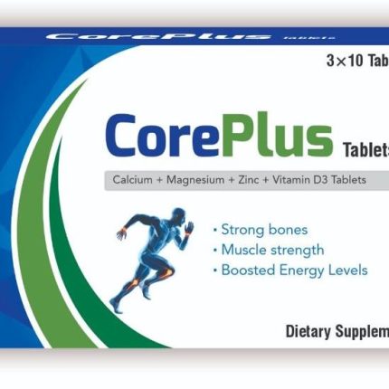 CorePlus Chewable Tablets – Calcium, Magnesium, Zinc & Vitamin D3 Supplement